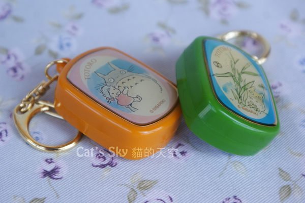 vintage Sekiguchi Ghibli Totoro music box keychains