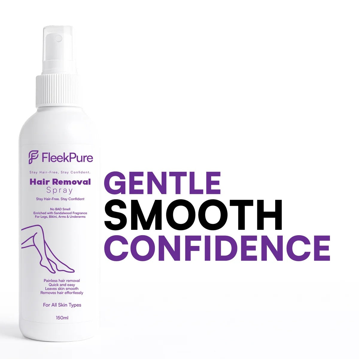 ๐ฅ Instant Painless Hair Removal Spray โ Remove Unwanted Hair Easily