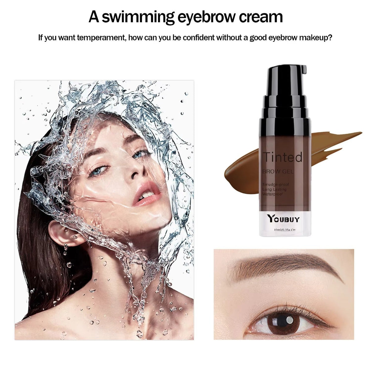 24H Waterproof Eyebrow Tint Cream