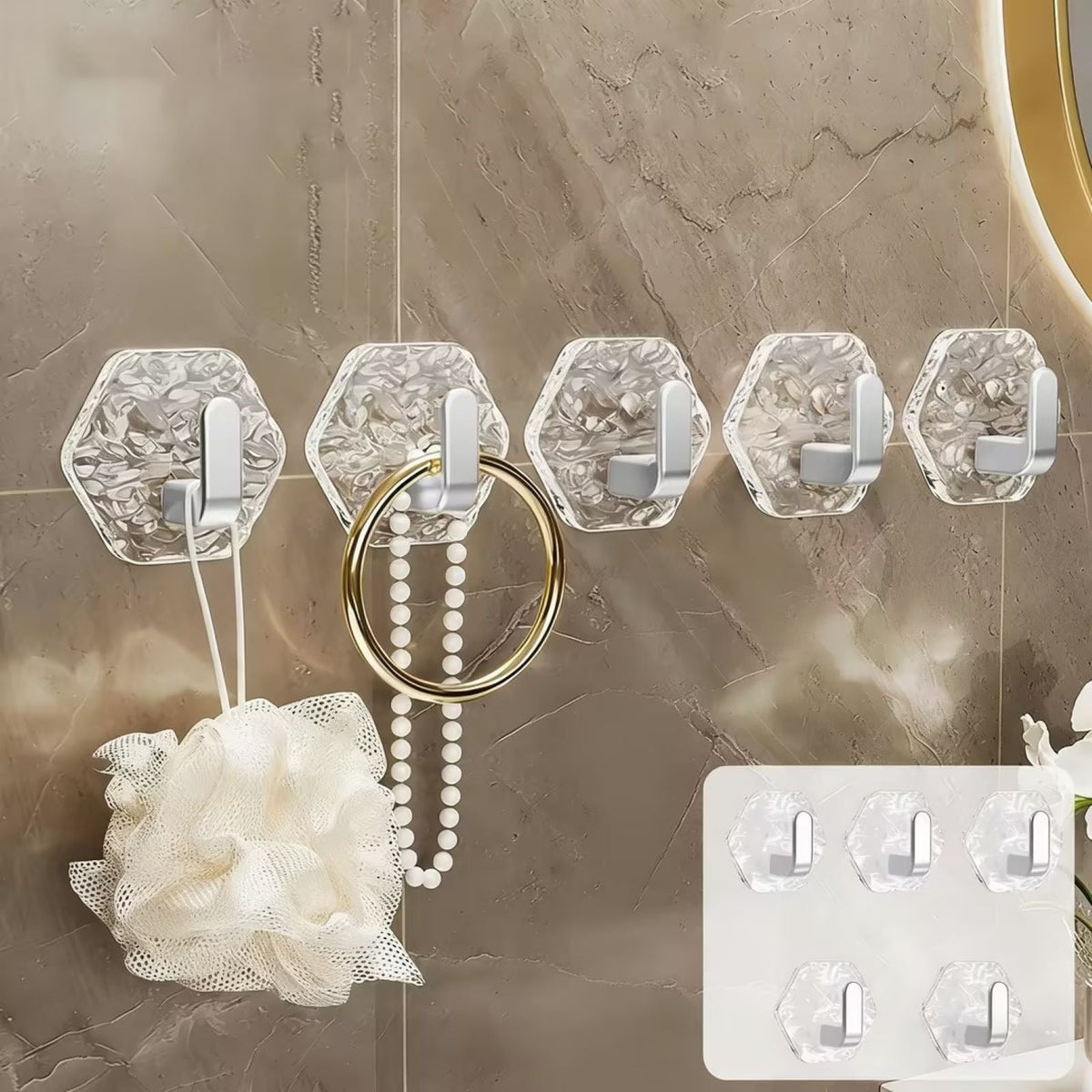 Premium Self-Adhesive Wall Hooks