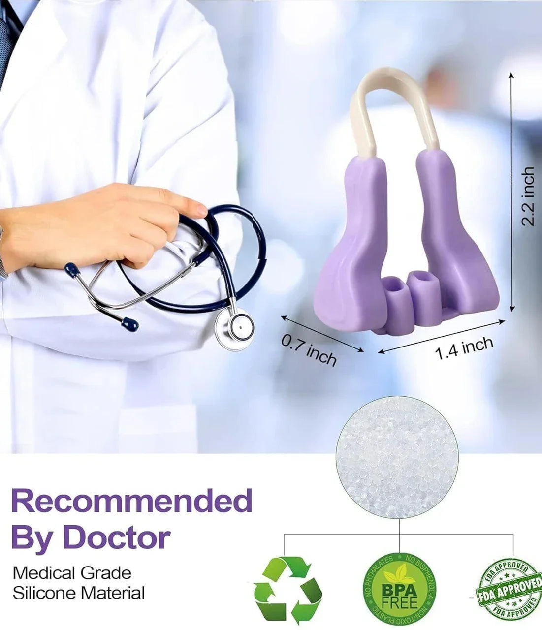 Silicone Nose Corrector Device for Lifting