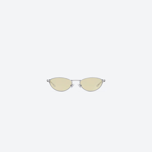 Crystal Cubit Foldable Round Glasses