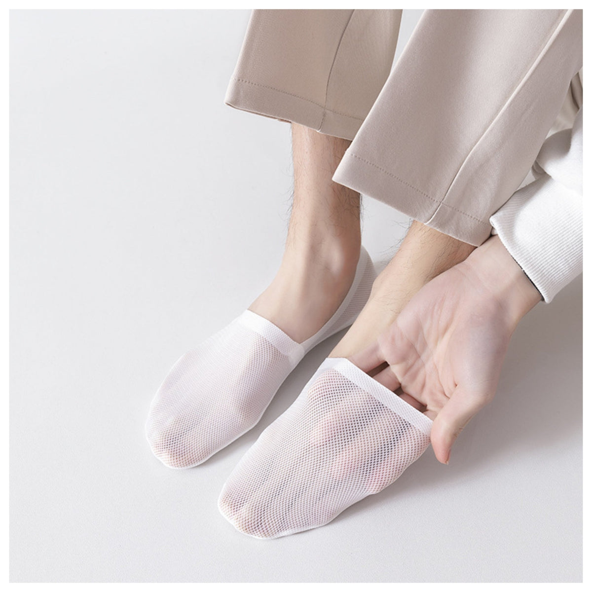 6 Pack Invisible Socks