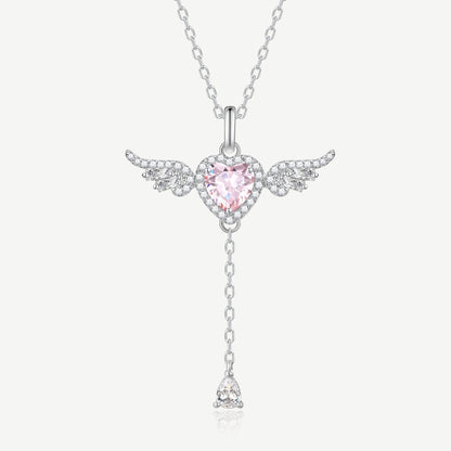 "Angel's Love" Sterling Necklace