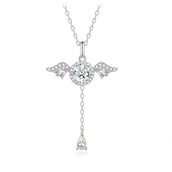 "Angel's Love" Sterling Necklace