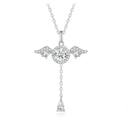 "Angel's Love" Sterling Necklace