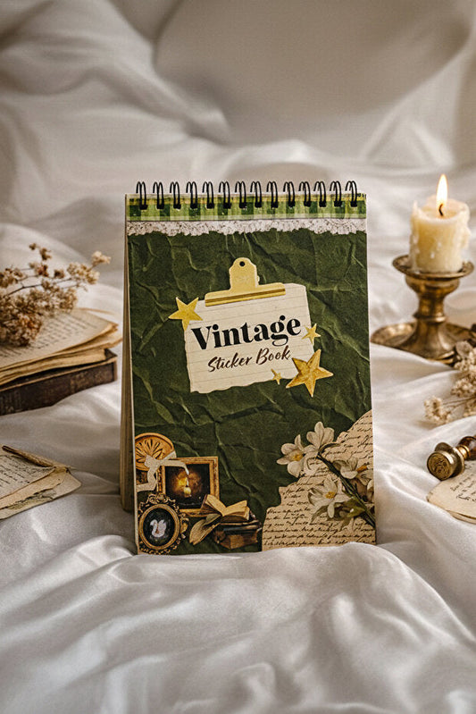 Girlie Vintage Sticker Book