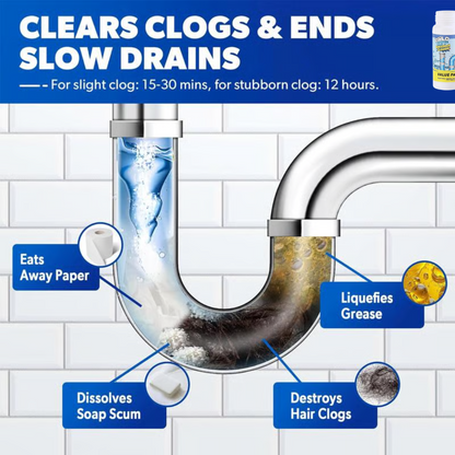 Instant Sink & Drain Cleaner Powder
