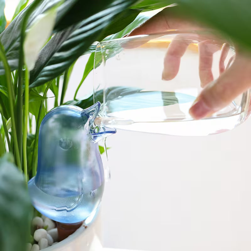 Self Watering Spikes,Clear Bird Shape