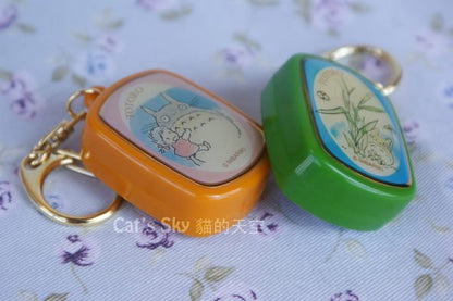 vintage Sekiguchi Ghibli Totoro music box keychains