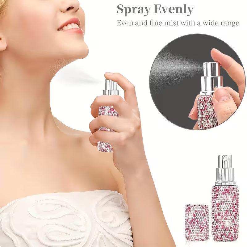 Fashion Perfume Atomizer Bottle Keychain