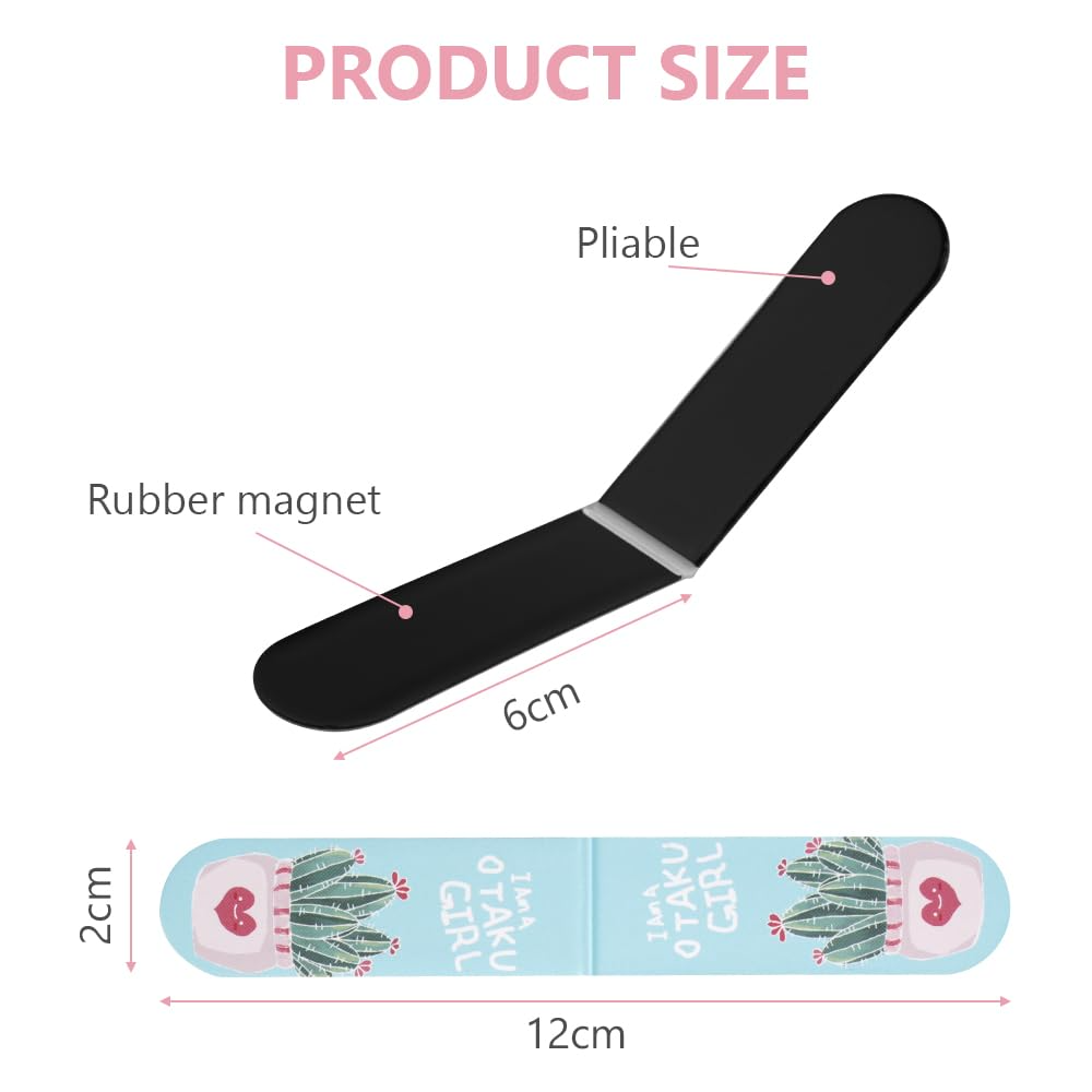Cute Magnetic Aesthetic Bookmarks Set for Kids and Adults