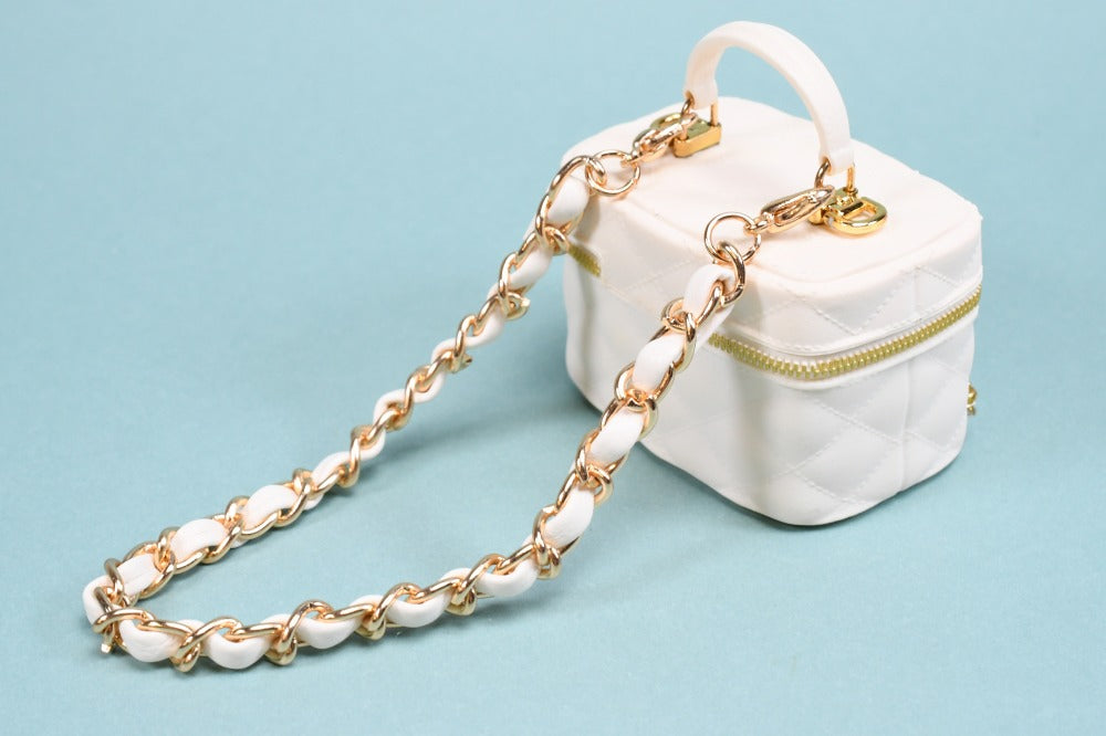 Mini Brooch Vanity Keychain