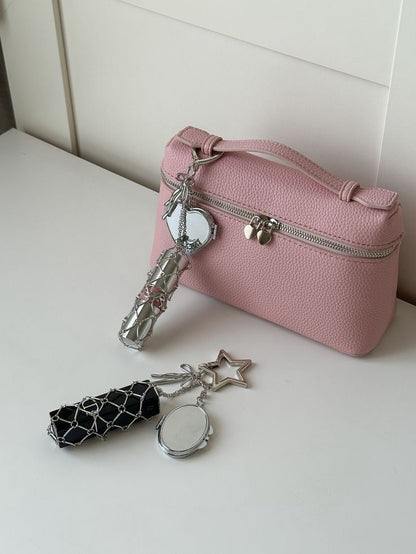 Elegant lipstick holder charms
