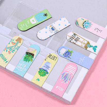 Cute Magnetic Aesthetic Bookmarks Set for Kids and Adults