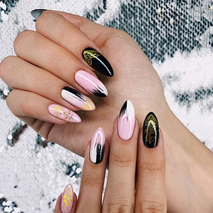 12 Designs  Self-Adhesive Nail Stickers
