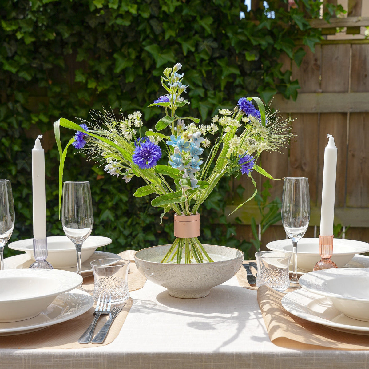 Spiral Flower Stem Holder