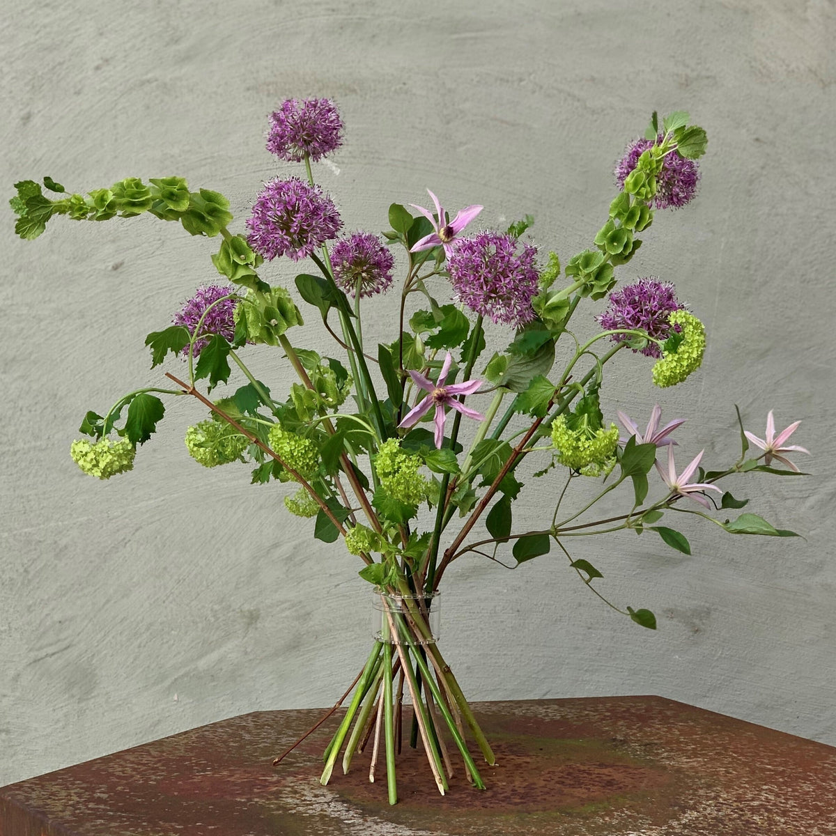 Spiral Flower Stem Holder
