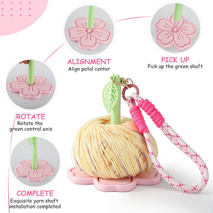 Portable Wrist Yarn Holder