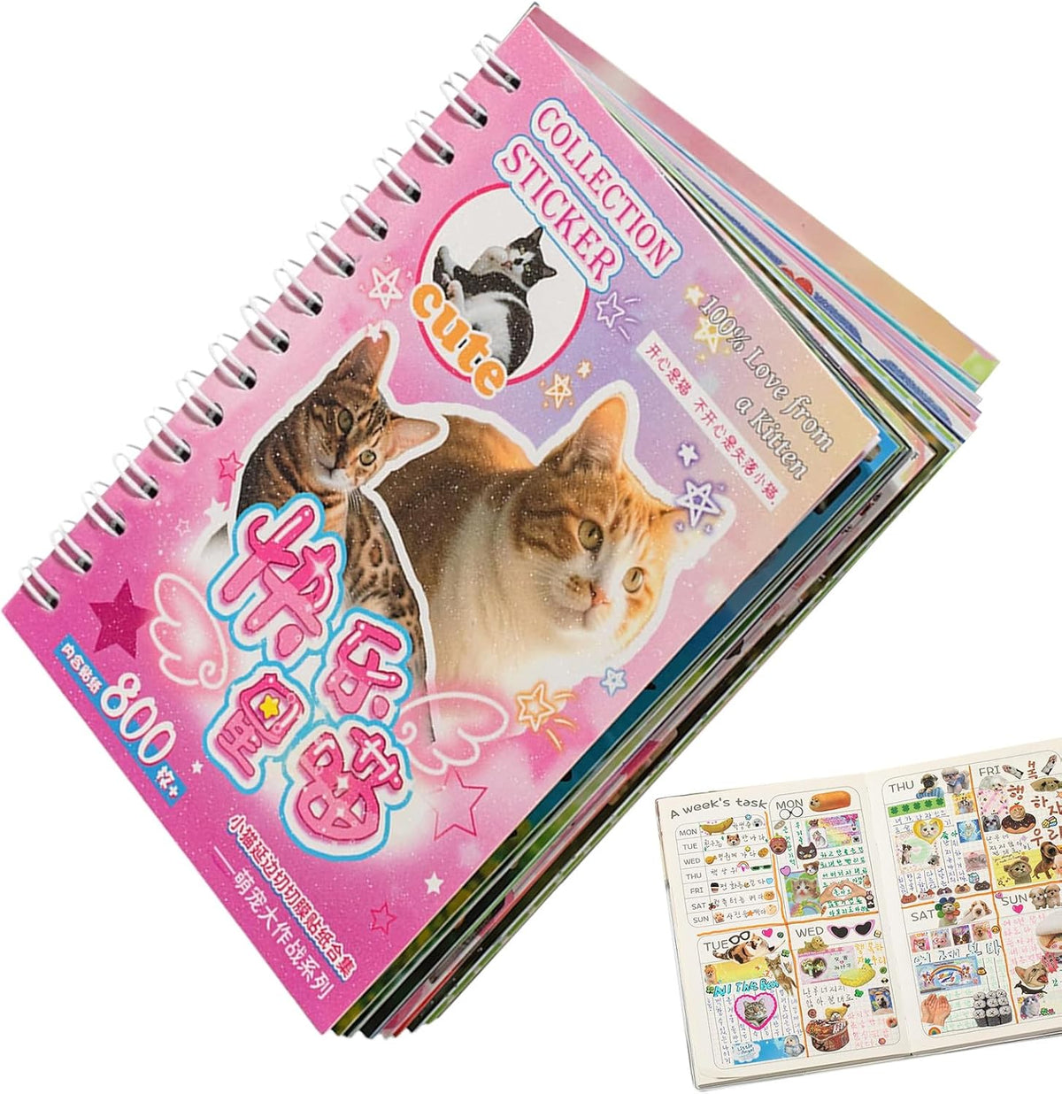 Cute Pet Sticker Book, With Adorable Pet Designs