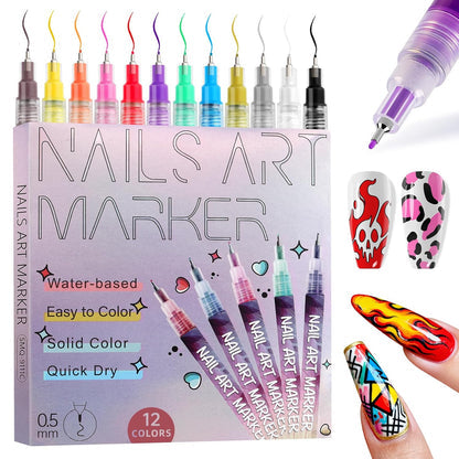 Nail Art Marker Set