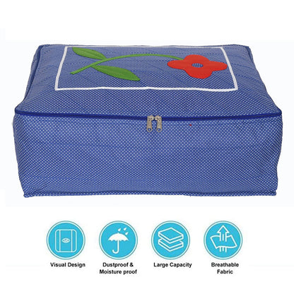 12 Flap Foldable Saree Cover for Clothes Storage Bag