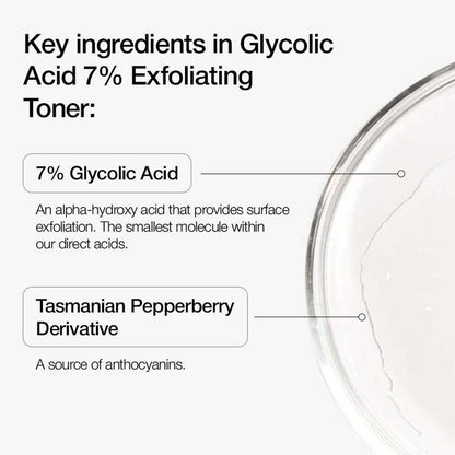 Glycolic Acid 7% Toning Solution - 100 ml