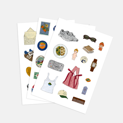 Mini Girlhood Sticker Book