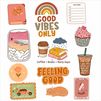 Girl Vibes Sticker Book