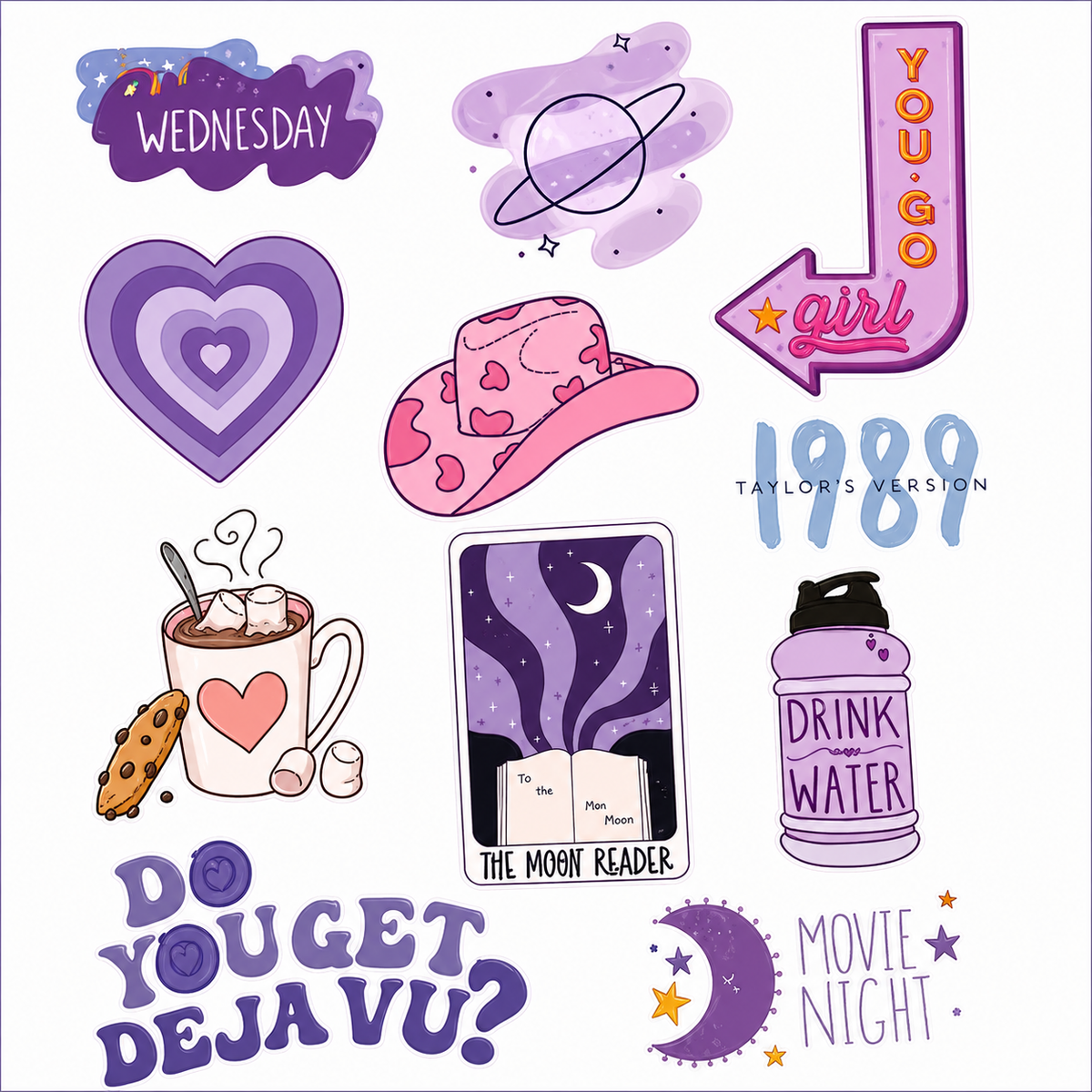 Girl Vibes Sticker Book