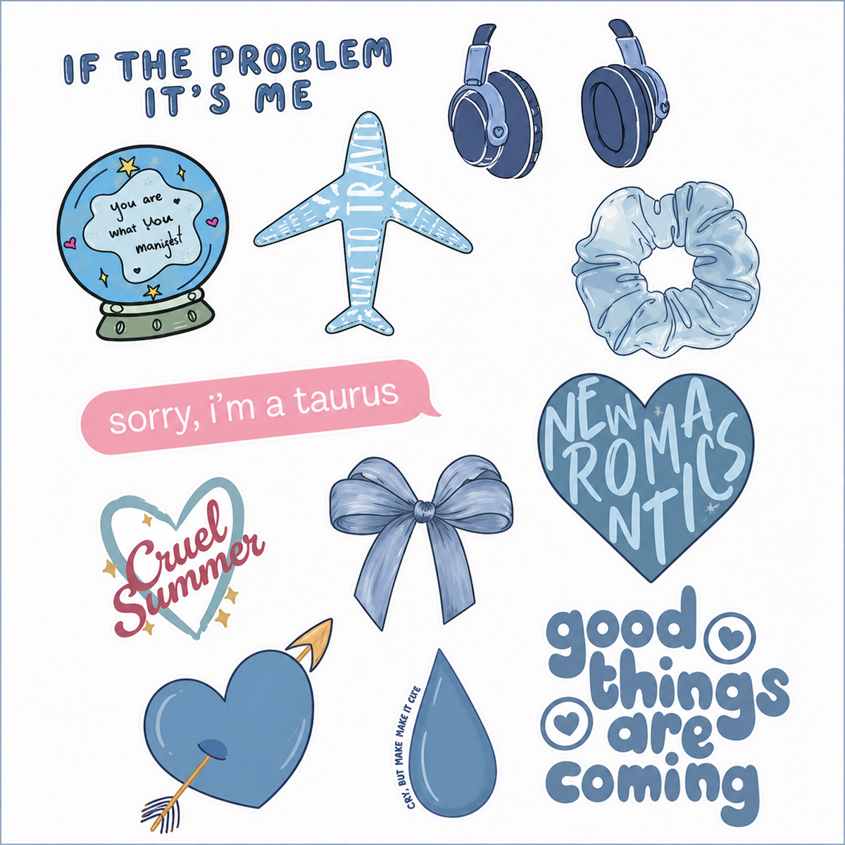 Girl Vibes Sticker Book
