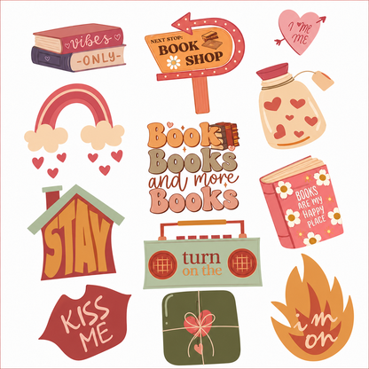 Girl Vibes Sticker Book