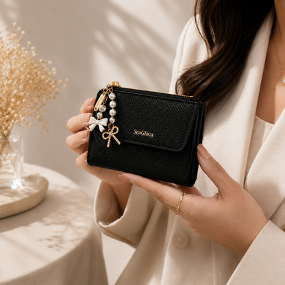 Aesthetic Multi-Purpose Zippered Pocket Purse 👜