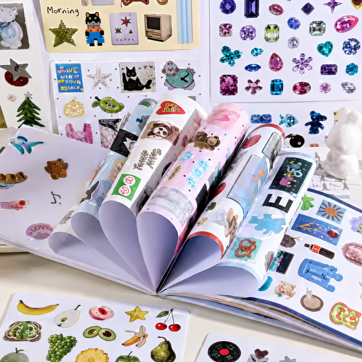 Girlhood Power Sticker Book