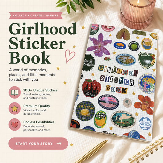 Girlhood Sticker Book