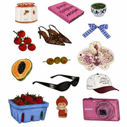 Girlhood Sticker Book