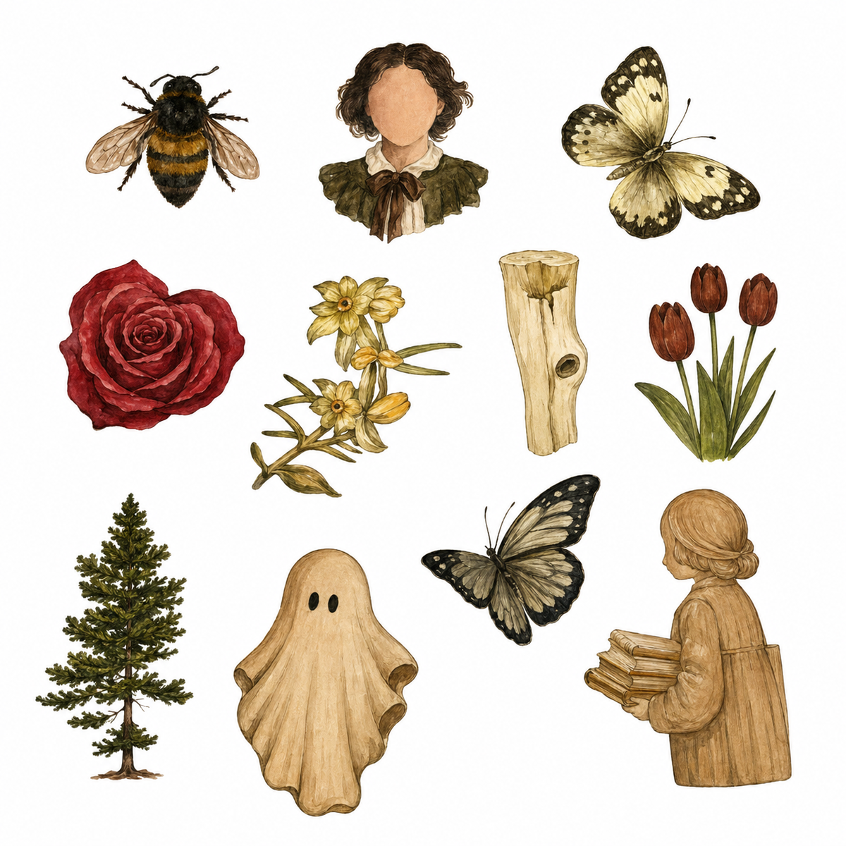 Girlhood Sticker Book