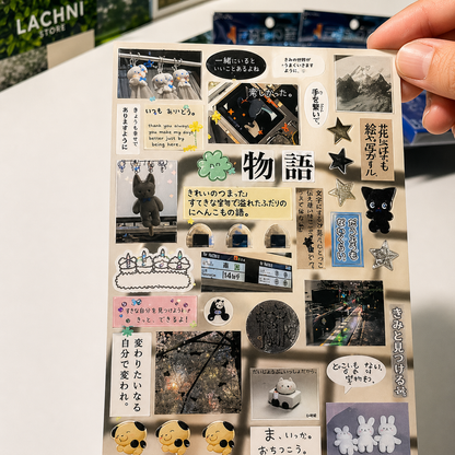 Girlhood Japanese Sticker Book