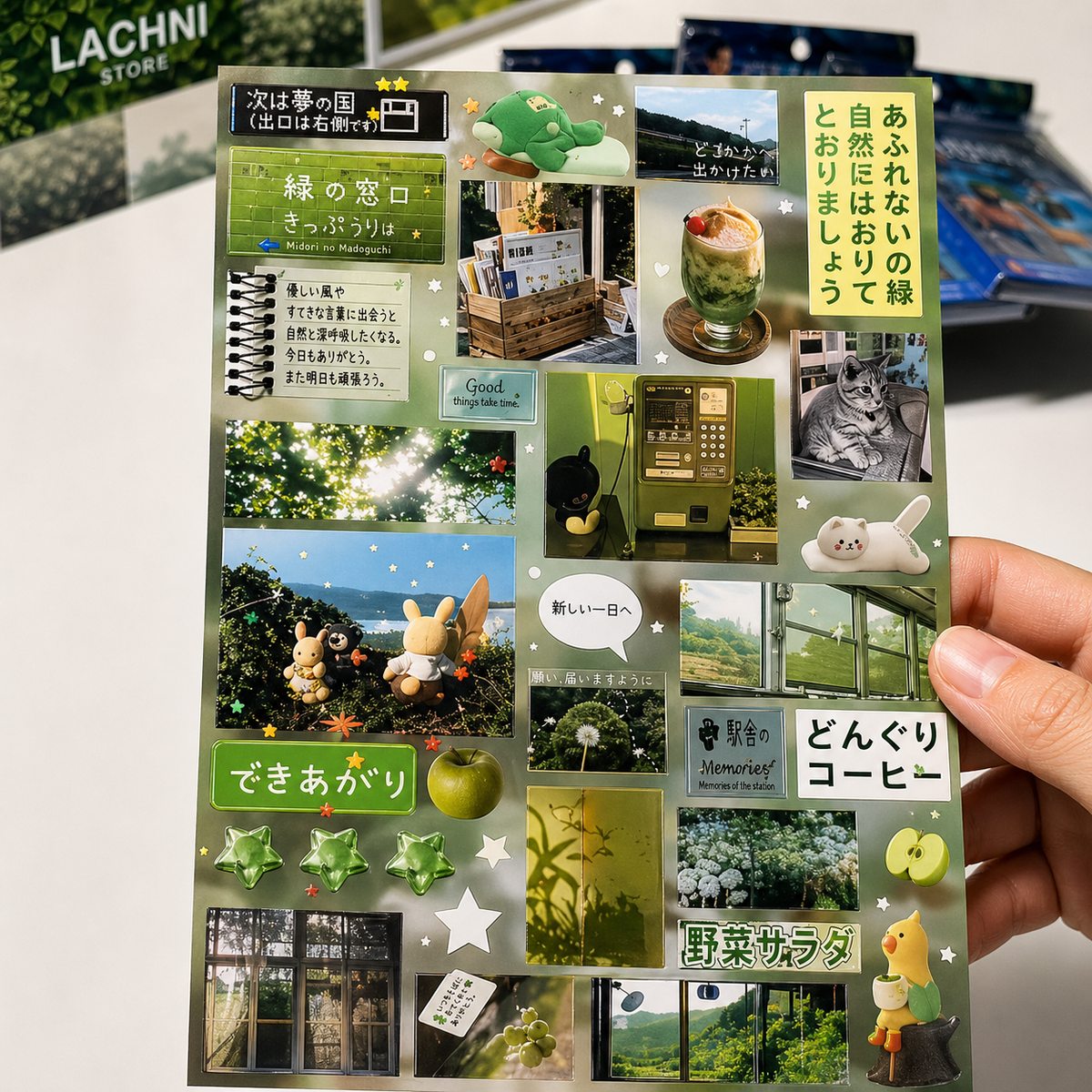 Girlhood Japanese Sticker Book