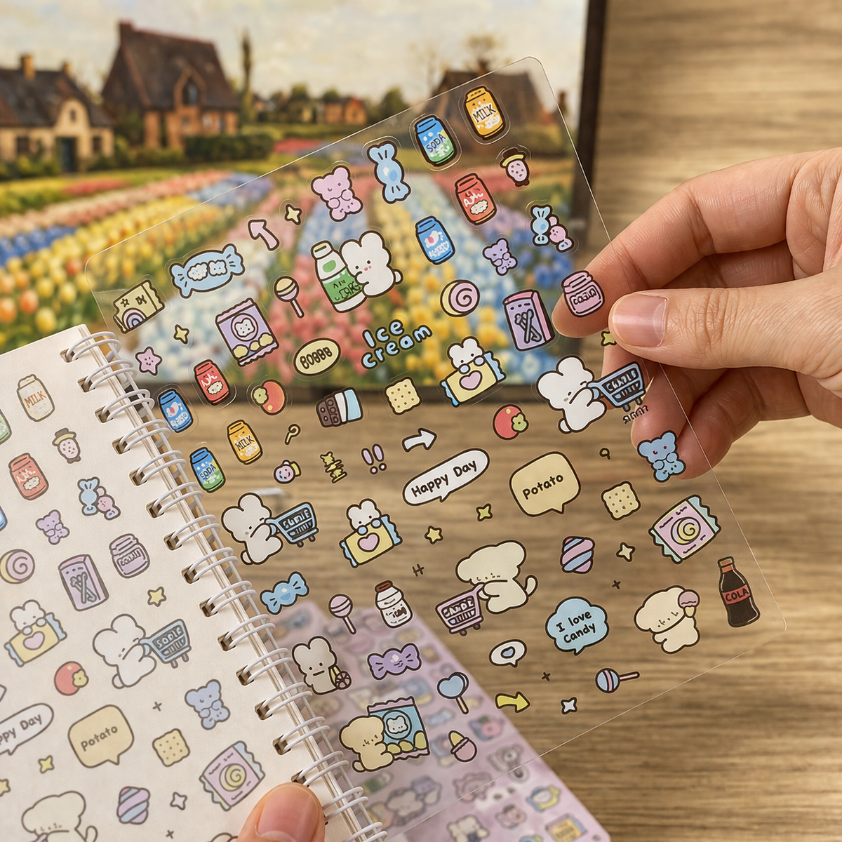 Kawaii DIY Girls Decorative Sticker Book