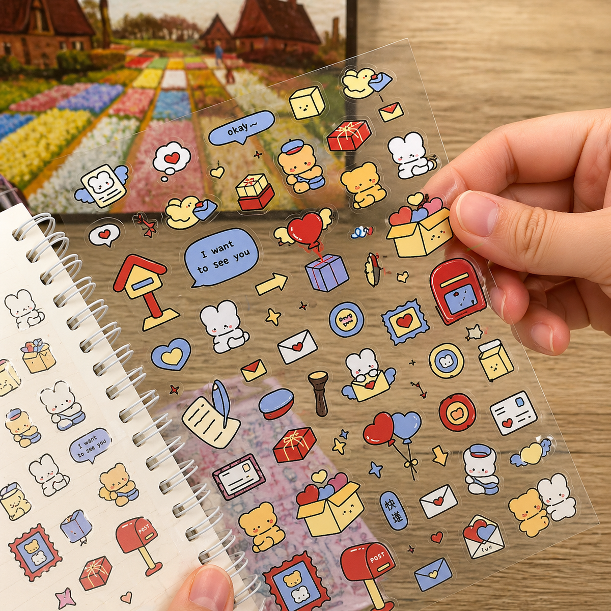 Kawaii DIY Girls Decorative Sticker Book