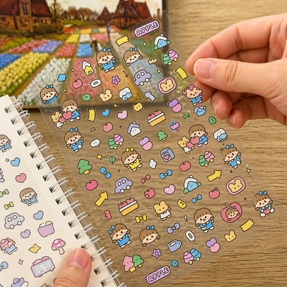 Kawaii DIY Girls Decorative Sticker Book