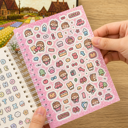 Kawaii DIY Girls Decorative Sticker Book