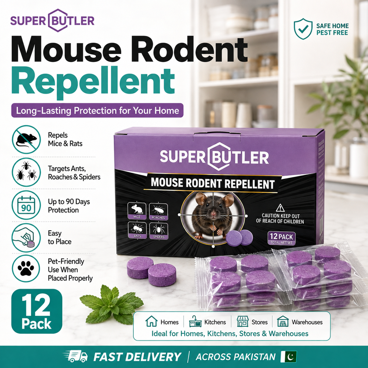 SuperButler™ No More Mice & Rats!