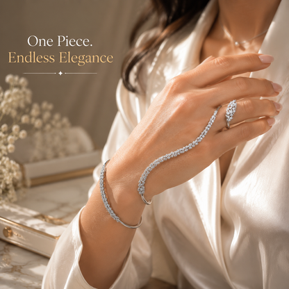 Luxury Crystal Snake Bracelet – Elegant Sparkle For Every Occasion