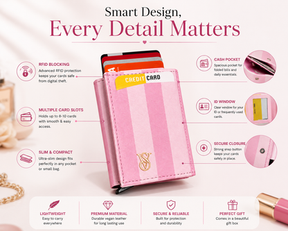 💖 Victoria’s Secret Mini Wallet – Cards & Cash Organizer 💖