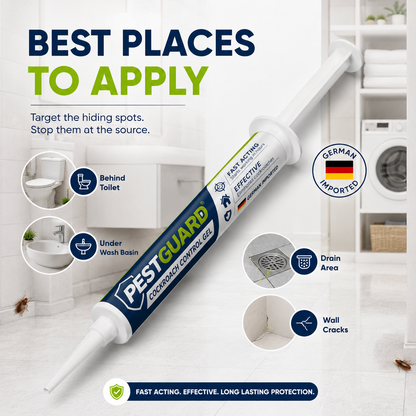 PestGuard Roach Control Gel – Eliminate Cockroaches Easily