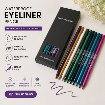 ✨ 4-in-1 Multi-Use Makeup Pencil – Eyes, Lips & Highlight 💄