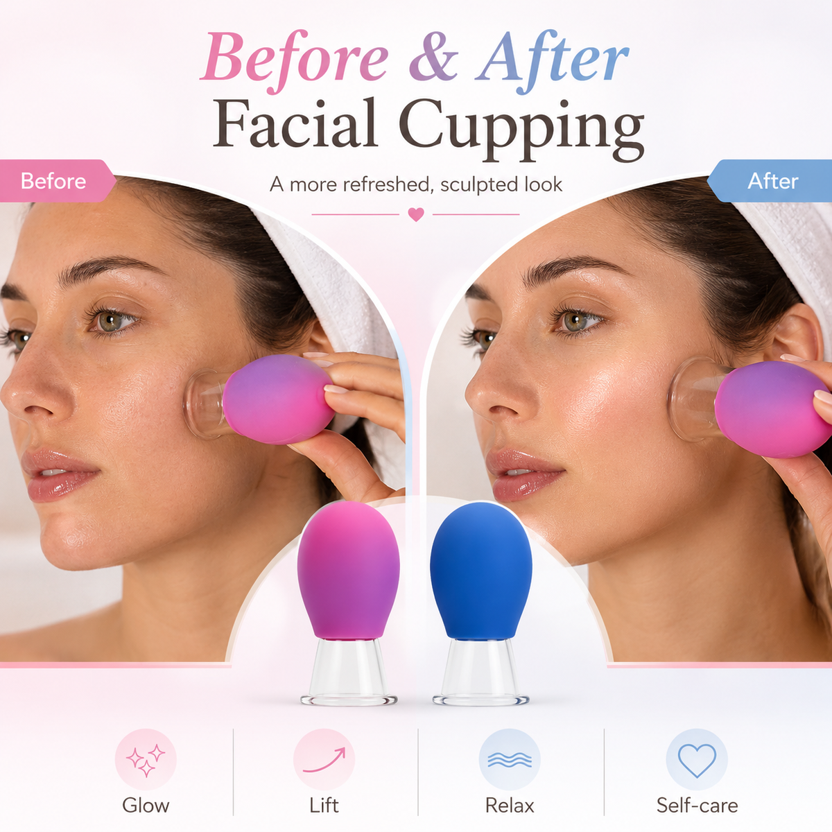 GlowLift Facial Cupping Tool