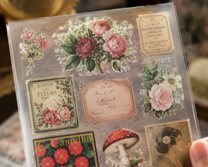 Vintage Deco Sticker Book
